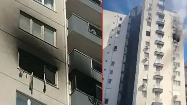 Lüks Sitede Çocukların Oyunu Facia ile Sonuçlandı: Daire Kül Oldu