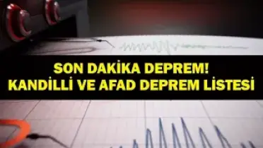Malatya'da 5.6 Büyüklüğünde Deprem: AFAD ve Kandilli Verileri Güncellendi