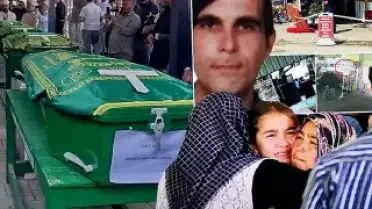 Mersin'de Altı Kişiyi Öldüren Saldırgan İntihar Etti, Kurbanlar Gözyaşlarıyla Uğurlandı