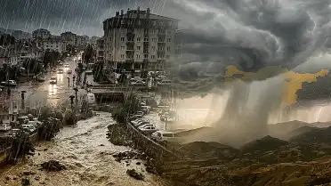 Meteoroloji Uyardı: Yeni Haftada Sağanak ve Fırtına Bekleniyor