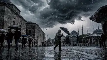 Meteoroloji'den Kuvvetli Yağış ve Sel Uyarısı: Türkiye'nin Batısı ve Güneyi Risk Altında