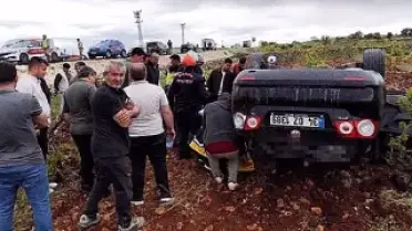 Midyat kara yolunda feci kaza: 1 ölü, 2 yaralı