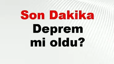 Muğla'da Deprem: Datça'da 3.6 Şiddetinde Sarsıntı