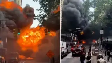 New York'ta Araçta Patlama: Panik Anları ve Terör Şüphesi