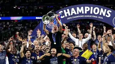 Paris Saint-Germain (PSG), UEFA Şampiyonlar Ligi'nde Üst Üste İkinci Kez Şampiyon Oldu