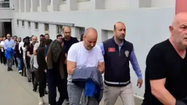 R.O.K.'nın da Aralarında Bulunduğu 154 Şüpheli Adliyeye Sevk Edildi