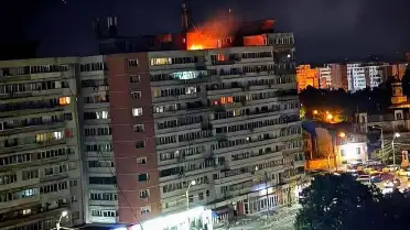 Romanya'da Apartmana Rus İHA'sı Düştü: 2 Yaralı
