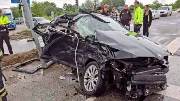 Sakarya'da Trafik Kazası: 6 Yaralı, 4'ü Ağır Durumda