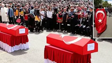 Şehit Cenazesinde Türk Bayrağına Sarılı Konuşan A.K. Hayatını Kaybetti