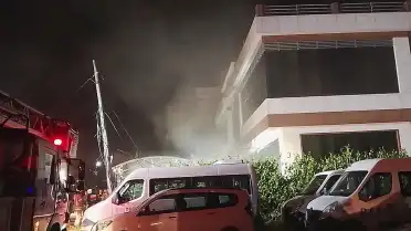 Silivri'deki Fabrika Yangını Söndürüldü