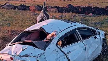 Siverek'te Trafik Kazası: 2 Bebek ve 3 Yetişkin Yaralandı