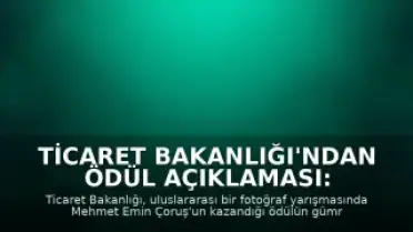 Ticaret Bakanlığı'ndan Ödül Açıklaması: 'Gümrükte İmha Edildi' İddiaları Asılsız