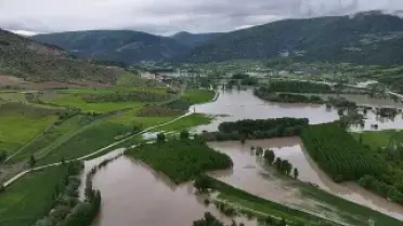 Tokat'ın Turhal İlçesinde Sel ve Taşkın Tehlikesi: 15 Mahalle ve 7 Köy Boşaltılacak