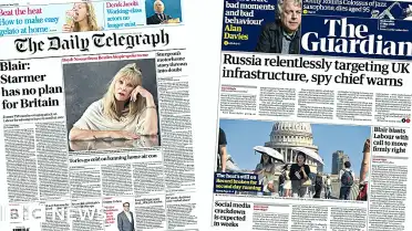 Tony Blair'dan Starmer'a Eleştiri: "İngiltere'nin Planı Yok"
