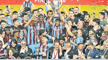 Trabzonspor, Ziraat Türkiye Kupası'nda 10. Kez Şampiyon Oldu