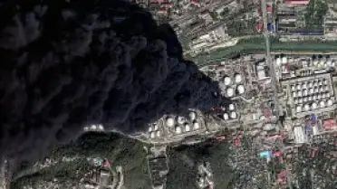 Ukrayna'dan Rusya'ya Drone Saldırısı: Orta Rusya'daki Rafineri Faaliyetleri Durdu