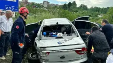 Zonguldak'ta Trafik Kazası: 5 Kişi Yaralandı
