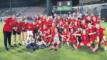 A Milli Kadın Futbol Takımı, Play-Off'lara Yükseldi