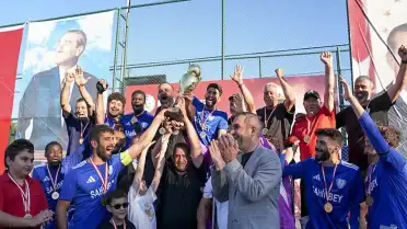 Ampute Futbol Süper Kupa'da Şahinbey Belediyespor Şampiyonluk Yaşadı
