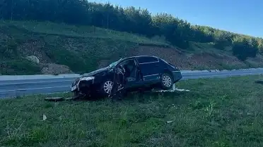 Ardahan'da Trafik Kazası: Otomobil Devrildi, Sürücü Hayatını Kaybetti