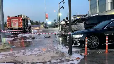 Bakırköy'de 4 Lüks Otomobil Alevlere Teslim Oldu: 50 Milyon TL Zarar