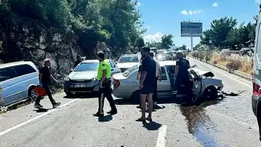 Bodrum'da Trafik Kazası: 6 Yaralı