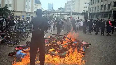 Brüksel'de Eğitim Tasarruflarına Karşı Yeni Protesto