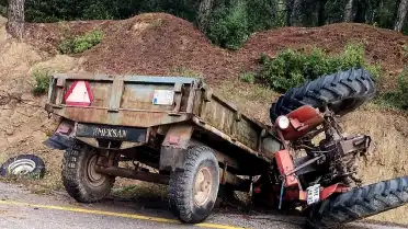 Denizli'de Traktör Kazası: Ağır Yaralanan Sürücü Hayatını Kaybetti