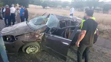 Diyarbakır'da Trafik Kazası: Takla Atan Otomobildeki Anne ve Oğlu Yaşamını Yitirdi