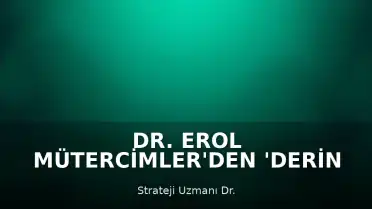 Dr. Erol Mütercimler'den 'Derin Devlet' Açıklaması: 'Halkın Kendisidir'