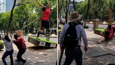 Dünya Kupası Öncesi Meksika'da Öğretmenlerden Büyük Protesto: Futbolcu Heykelleri Devrildi