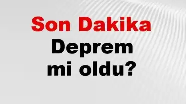 Düzce'nin Gölyaka ilçesinde 3.6 büyüklüğünde deprem kaydedildi
