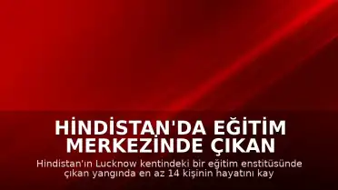 Hindistan'da eğitim merkezinde çıkan yangında 14 kişi yaşamını yitirdi