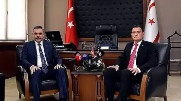 İçişleri Bakanı Çiftçi, KKTC'li Mevkidaşı Oğuz ile Görüştü: İş Birliği Vurgusu