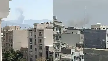 İran ve İsrail Arasındaki Gerilim Tırmanıyor: Tahran'da Patlama Sesleri, Hayfa'ya Füze Saldırısı