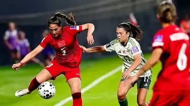 Kadın Milli Futbol Takımı, Kuzey İrlanda'yı 2-1 Mağlup Etti