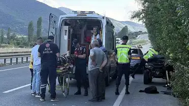 Kastamonu'da ATV Kazası: Sürücü Yaralandı