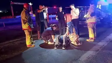 Manisa'da Trafik Kazası: 4 Yaralı