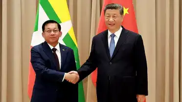 Myanmar Devlet Başkanı Min Aung Hlaing, 15-19 Haziran'da Çin'i Ziyaret Edecek