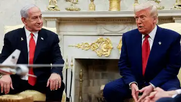 Netanyahu ve Trump İran'ın Füze Saldırısı Sonrası Görüştü
