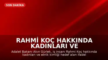 Rahmi Koç Hakkında Kadınları ve Etnik Kimliği Hedef Alan İfadeler Nedeniyle Soruşturma Başlatıldı