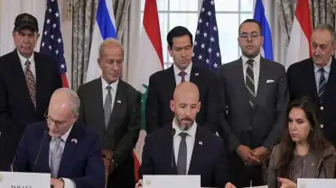 Washington'da Kritik Diplomasi: ABD, İsrail ve Lübnan Arasında Üçlü Çerçeve Anlaşması İmzalandı