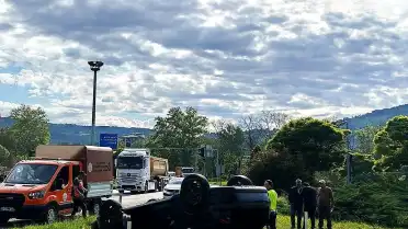 Zonguldak'ta Trafik Kazası: 1 Yaralı