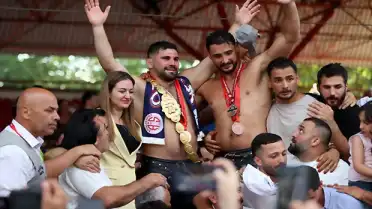 655. Tarihi Kırkpınar Yağlı Güreşleri'nde Erkan Taş Başpehlivan Oldu