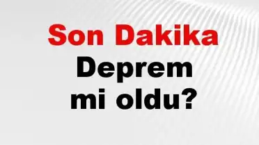 Adana Saimbeyli'de 3.5 Şiddetinde Deprem Meydana Geldi