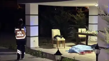 Aksaray'da villa bahçesinde silahlı saldırı: 1 kişi hayatını kaybetti