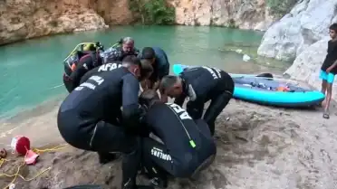 Antalya Kapuz Kanyonu'nda Boğulma Vakası: Bir Kişi Hayatını Kaybetti
