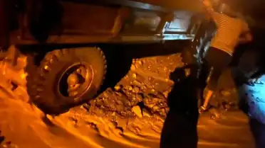 Artvin Ardanuç'ta Sağanak Yağış Sonrası Taşkın Meydana Geldi