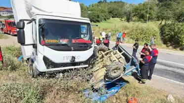 Bartın'da Kamyon ile Patpat Çarpıştı: 1 Kişi Hayatını Kaybetti
