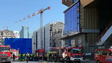 Brüksel'de Tadilat Yapılan Binada Yangın: Çok Sayıda Can Kaybı